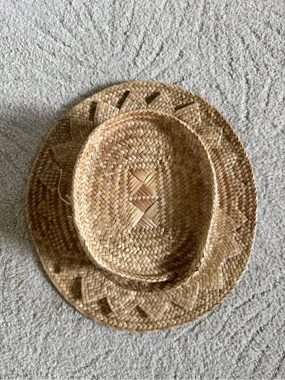 VINTAGE LAUHALA HAT -WOMEN